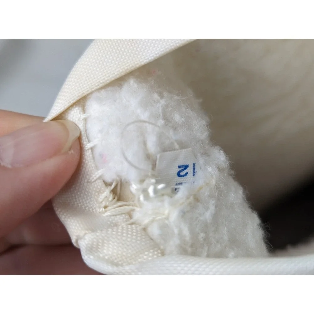 Waterproof White Rain Snow‎ Boots Kids Sz 12 Made in USA